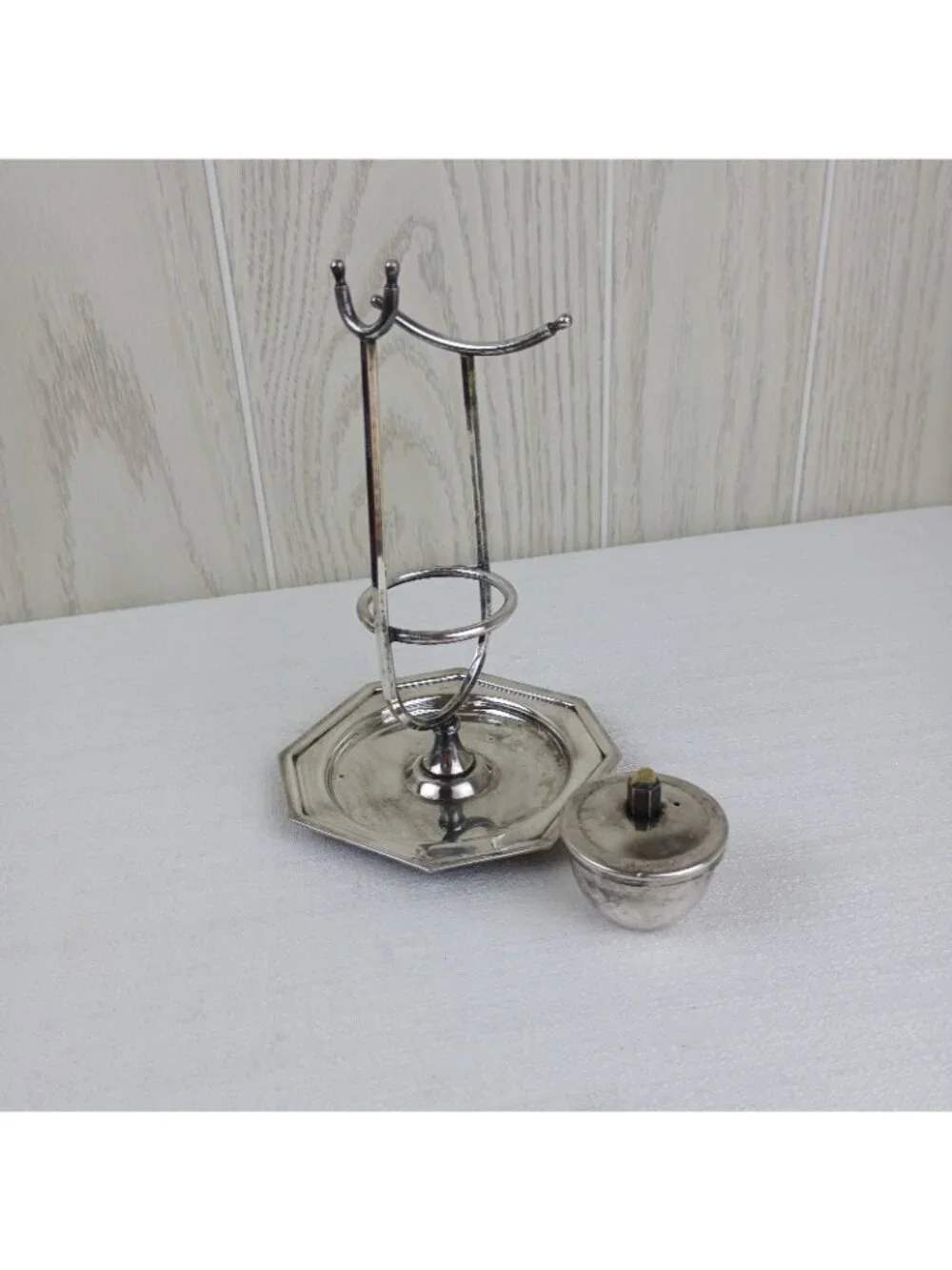 Antique Brandy Cognac Glass Snifter Warmer Marked 